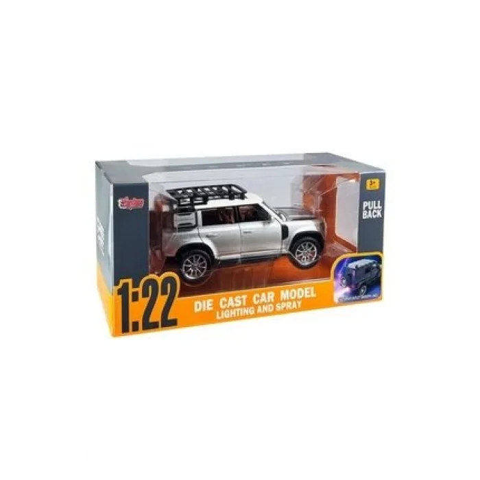 KUTULU ÇEK BIRAK SESLİ IŞIKLI VE BUHARLI G LÜX JEEP 1:22