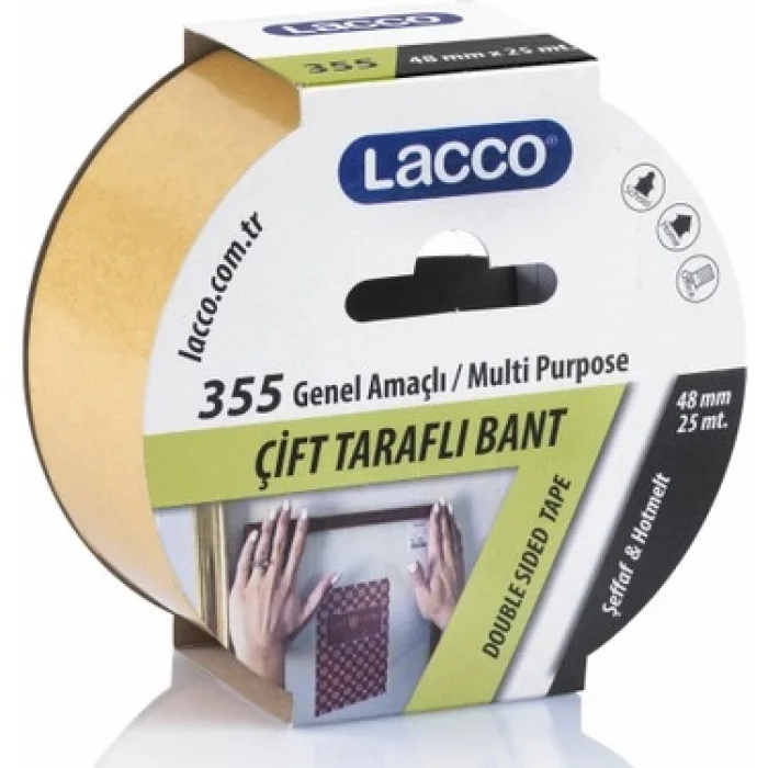 LACCO ÇİFT TARAFLI BANT 48x25