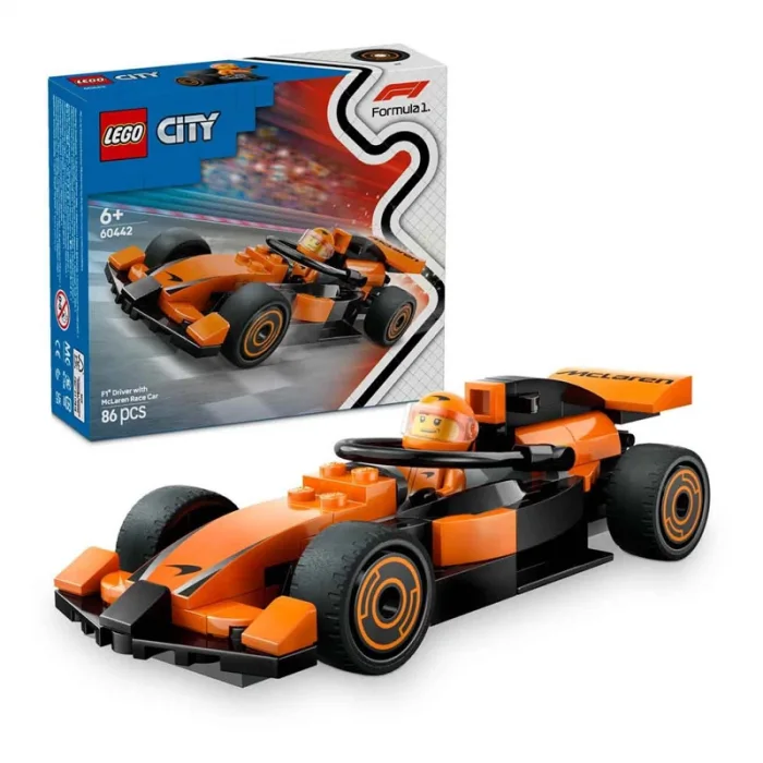 LEGO CİTY 60442 F1 DRİVER