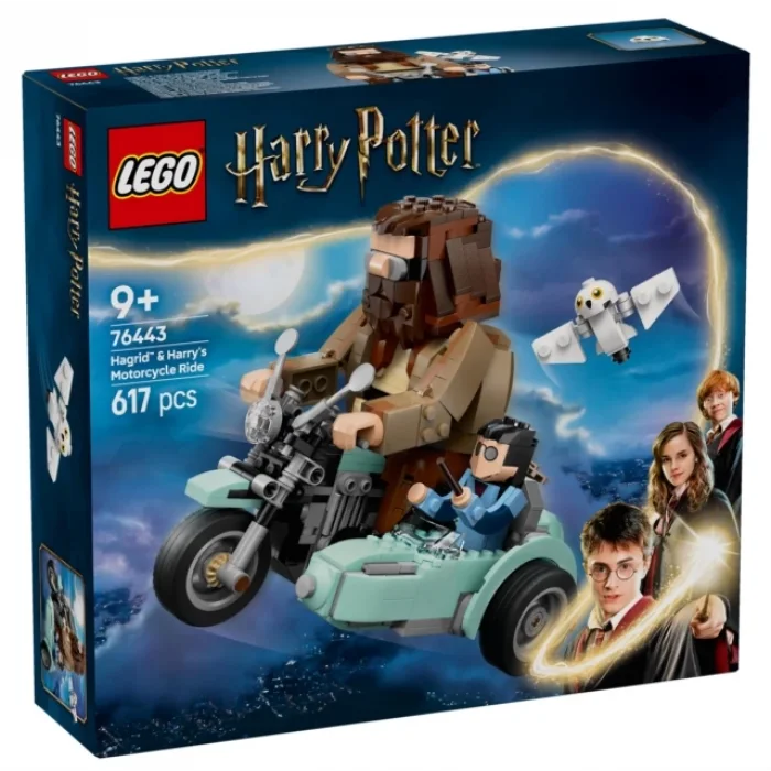 LEGO HP HAGRİ VE HARRY MOTOSİKLET 76443