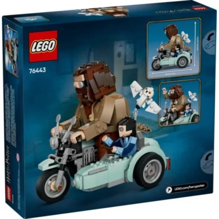LEGO HP HAGRİ VE HARRY MOTOSİKLET 76443