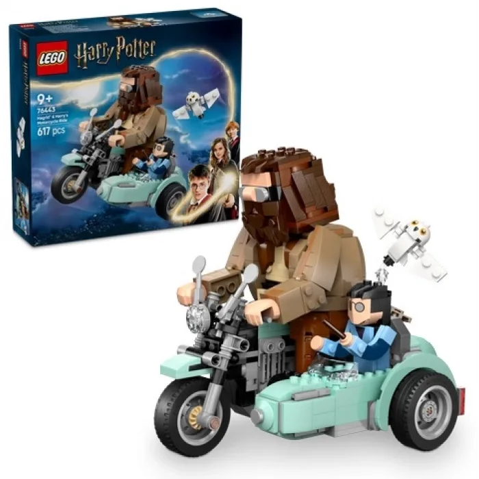 LEGO HP HAGRİ VE HARRY MOTOSİKLET 76443