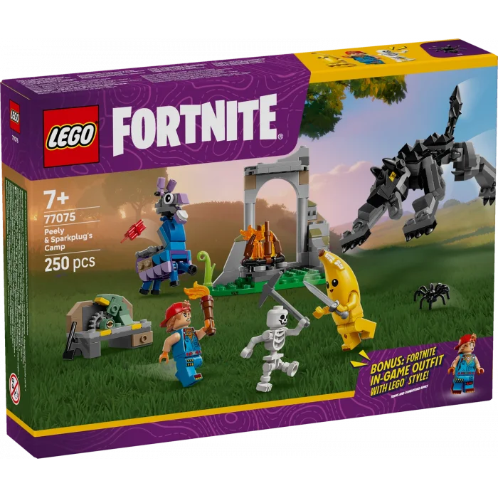 LEGO PEELY SPARKPLUG KAMP ZAMANI 77075