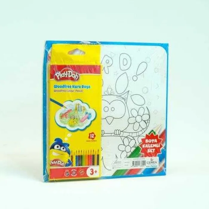 LİLAMOR KALEMLİ BOYAMA SETİ 22X22