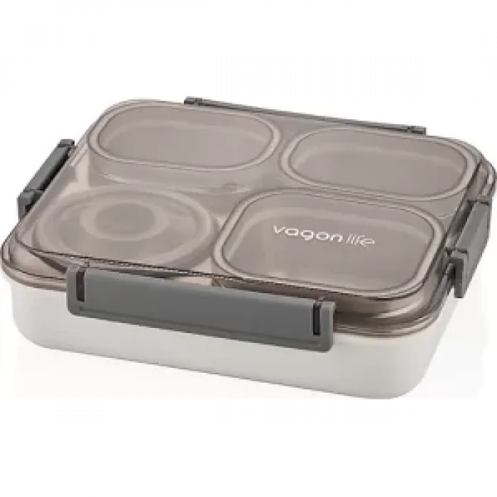 LUNCH BOX ÇELİK BEYAZ