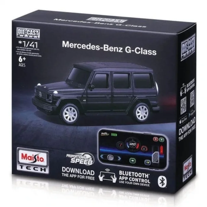 Maisto Mercedes G-Class 1:41 Diecast Bluetooth RC