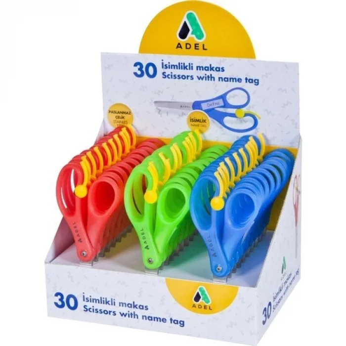 Makas Isımlık Yaylı Okul Makası Adel (30)