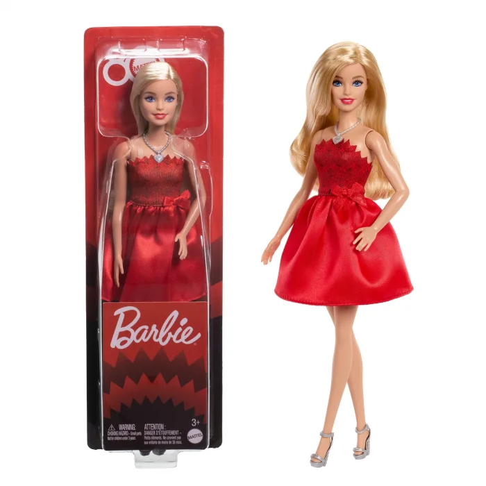 MATTEL 80. YIL DÖNÜMÜ KOLEKSİYON BEBEK - KIRMIZI