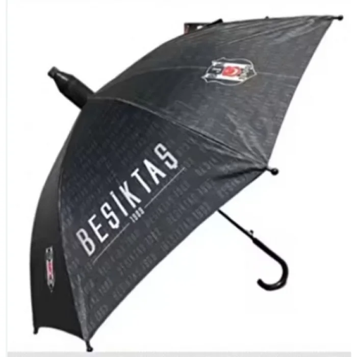 ME 24398 BEŞİKTAŞ ÇOCUK ŞEMSİYESİ KATLAMALI PLASTİK KILIFLI