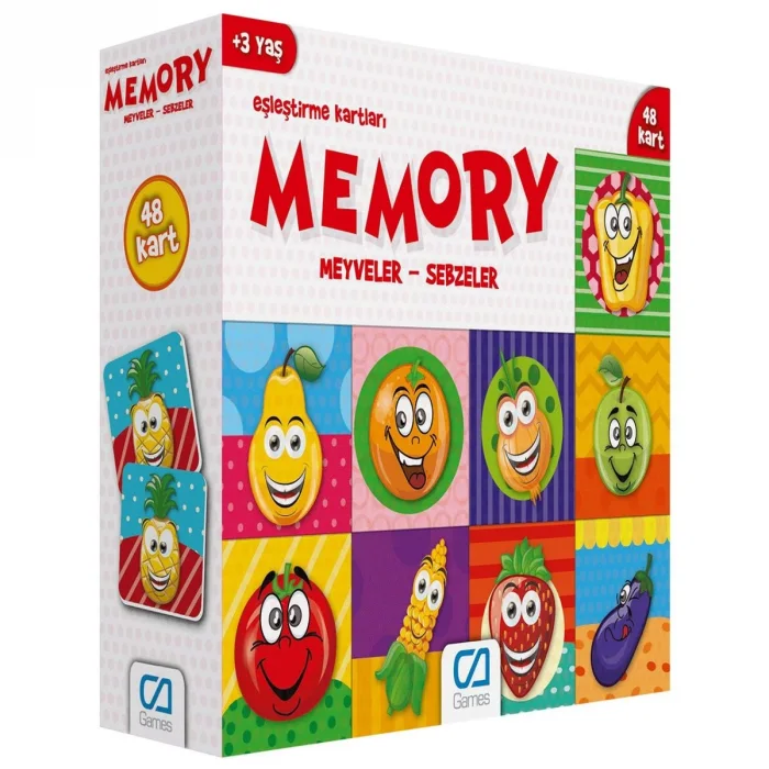 MEMORY MEYVELER - SEBZELER