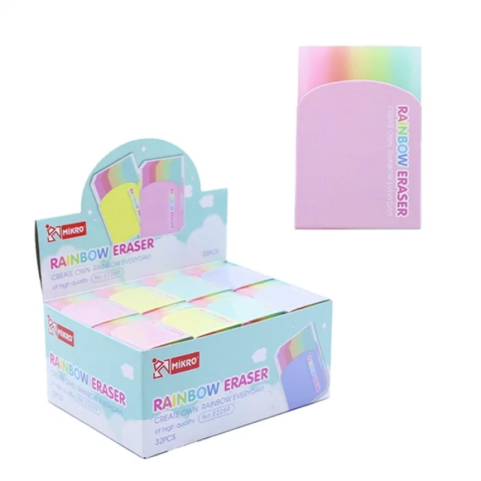 Mikro Rainbow Pvc Silgi E2259