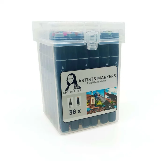 MONA LİSA TOUCHBLACK MARKER 36  RENK KUTULU