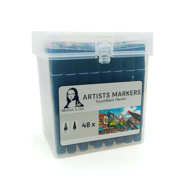 MONA LİSA TOUCHBLACK MARKER 48 RENK KUTULU