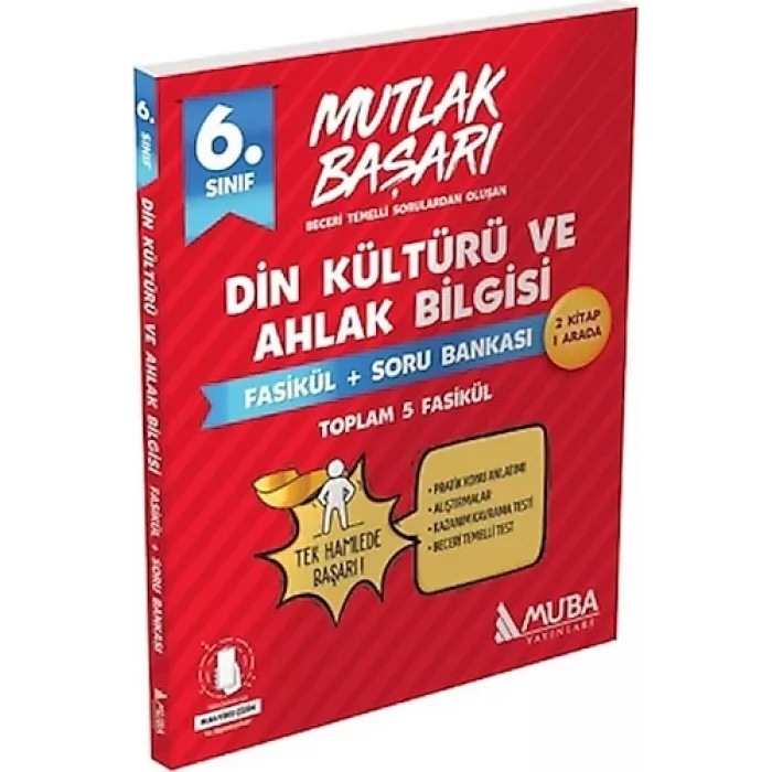 Muba Yayınları 6. Sınıf Din Kültürü ve Ahlak Bilgisi Fasikül + Soru Bankası