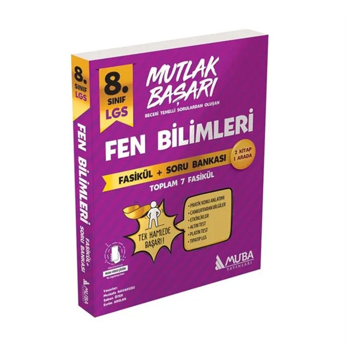 Muba Yayınları 8. Sınıf LGS Fen Bilimleri Fasiküller + Soru Bankası