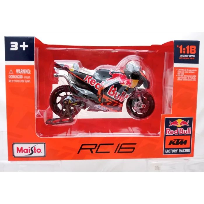 MAİSTO NECO 1:18 MotoGP KTM RC16 Team Factory Racing