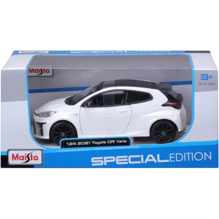 MAİSTO  NECO MAY 1/24 Toyota GR Yaris by Maisto in Red 32909 Model Car