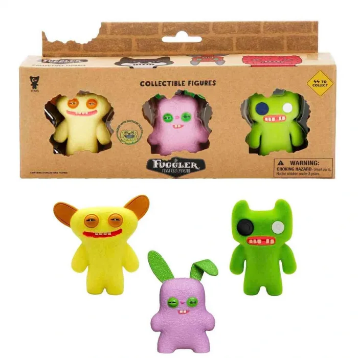 NECOTOYS  FUGGLER KOLEKSİYON 3LÜ FİGÜR SET