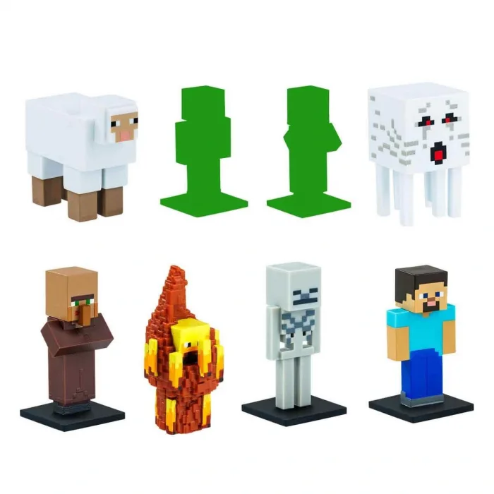 NECOTOYS MİNECRAFT 3D FİGÜR TOPPEEZ 8Lİ