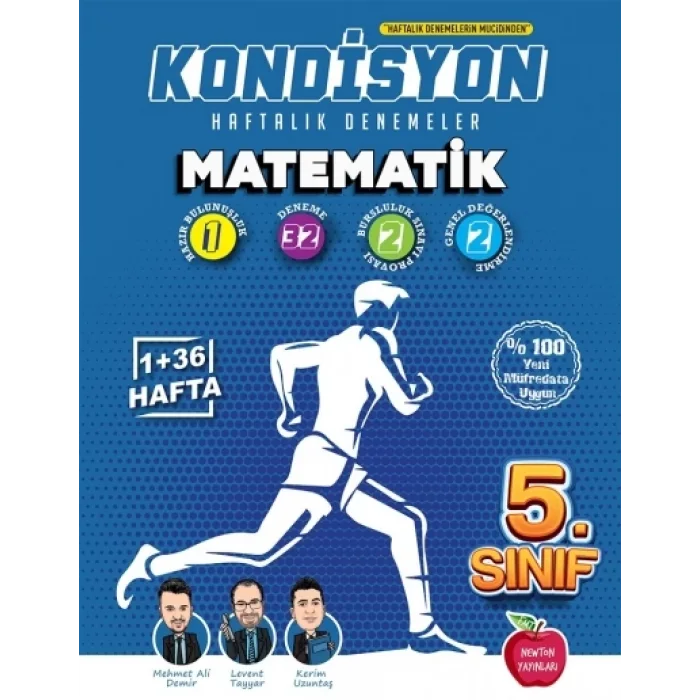 Newton Yayınları 7. Sınıf Matematik Kondisyon Haftalık Kazanım Deneme