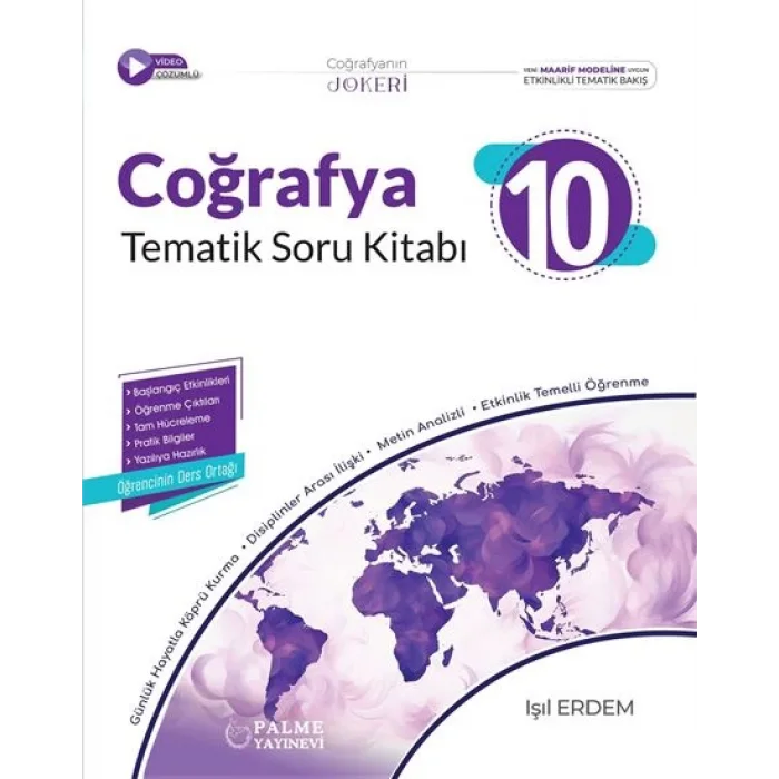 PALME 10.SINIF JOKER COĞRAFYA SORU KİTABI