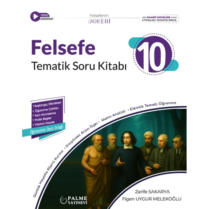 PALME 10.SINIF JOKER FELSEFE SORU KİTABI