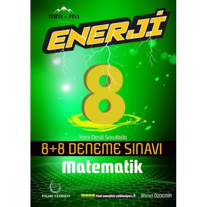 PALME 8.SINIF ENERJİ MATEMATİK 8+8 DENEME