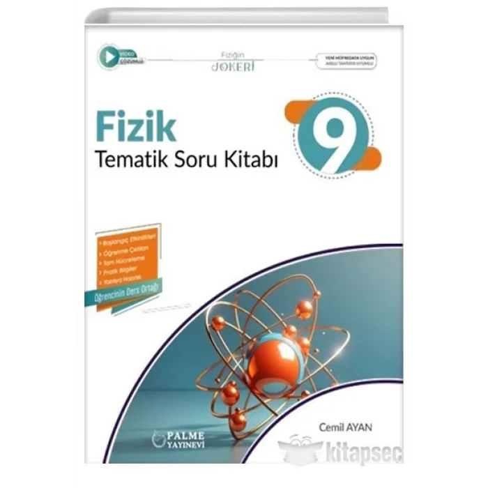 Palme 9 Sınıf Fizik Tematik Soru Kitabı