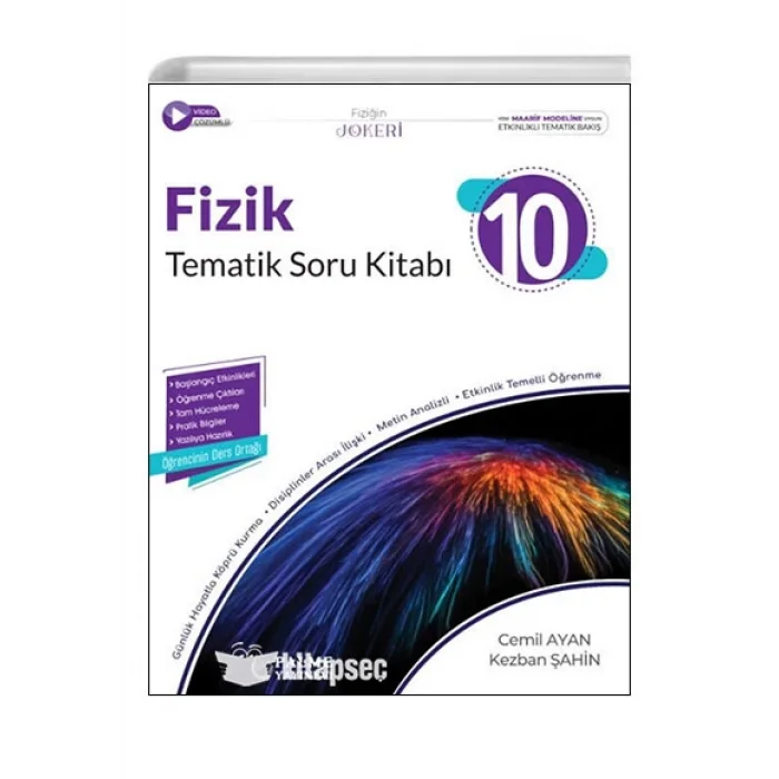 Palme Yayınları 10. Sınıf Fizik Tematik Soru Kitabı