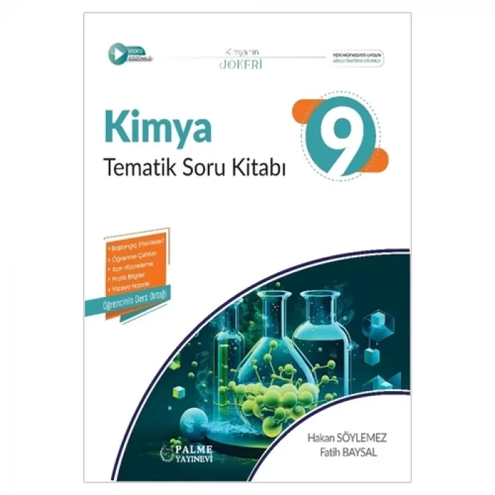 Palme Yayınları 9. Sınıf Kimya Tematik Soru Kitab