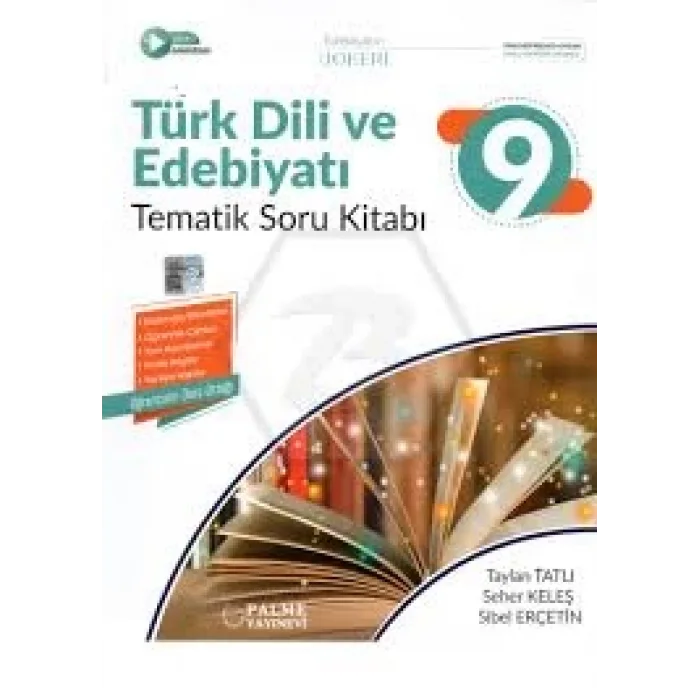 Palme Yayınları 9. Sınıf Türk Dili ve Edebiyatı Tematik Soru Kitabı