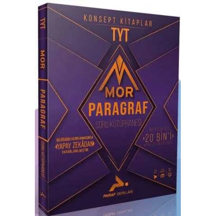 Paraf TYT Mor Paragraf Soru Kütüphanesi