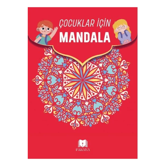 PARANA YAYINLARI ÇOCUKLAR İÇİN MANDALA KIRMIZI