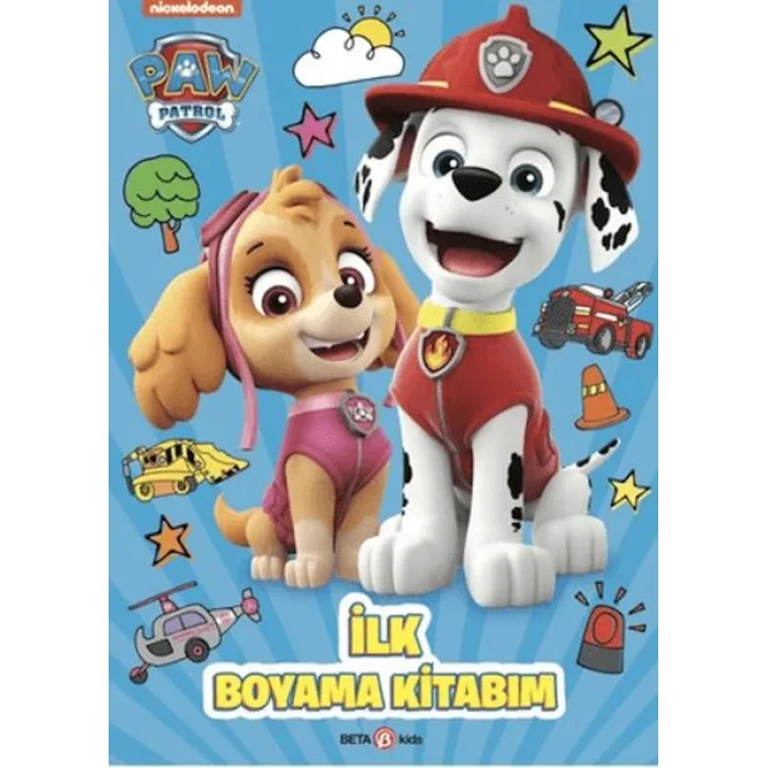 Paw Patrol İlk Boyama Kitabım