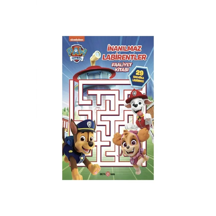 Paw Patrol İnanılmaz Labirentler Faaliyet Kitabı
