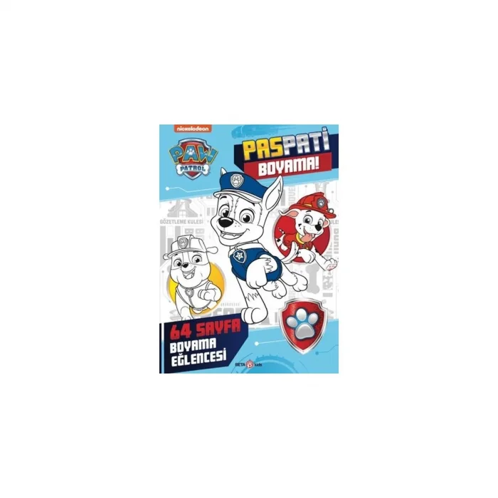 PAW Patrol Paspati Boyama Kitabı