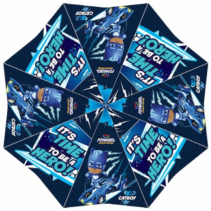 PJ MASK ÇOCUK ŞEMSİYESİ KATLAMALI PLASTİK KILIFLI