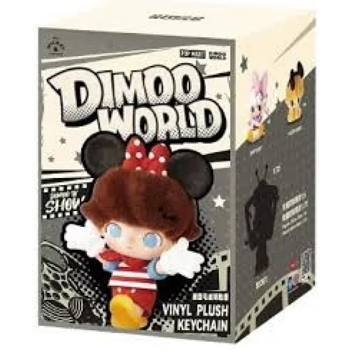 POP MART x Dimoo World Disney Series Keychain Plush Figure Toy - Minnies Balloon
