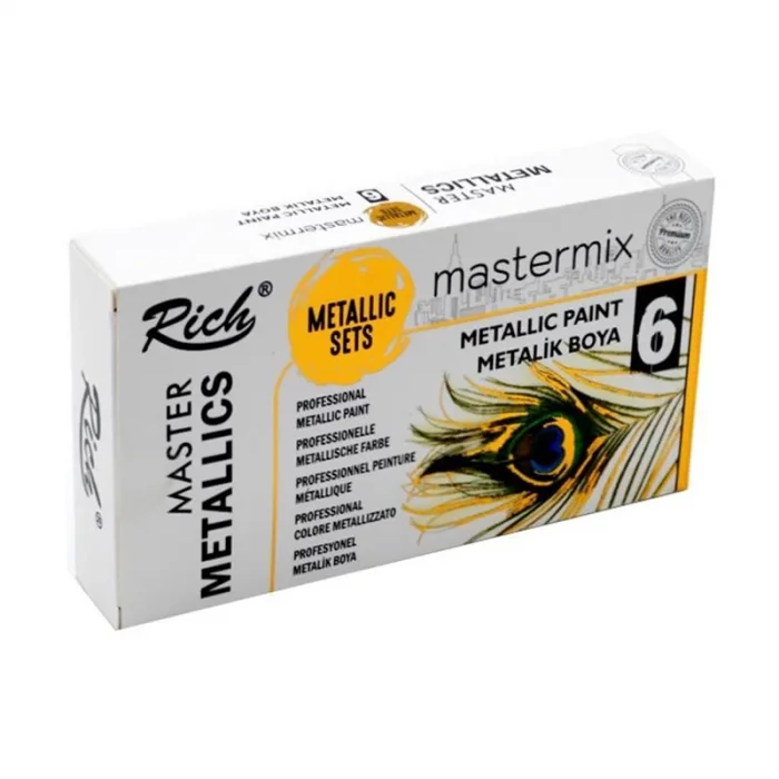 RİCH MASTERMİX METALİK 60 CC 6LI SET