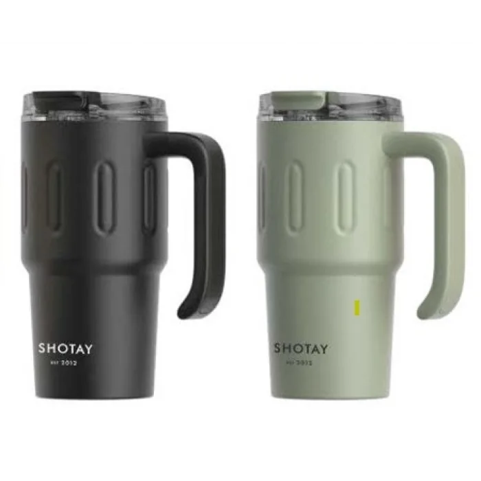 SHOTAY MUG PASLANMAZ ÇELİK 600 Ml. (2 KARIŞIK RENK/DESEN) ST-8169