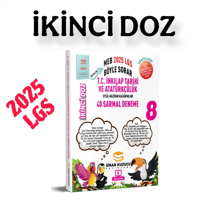 SİNAN KUZUCU 2. DOZ İNKİLAP TARİHİ 40 SARMAL DENEME