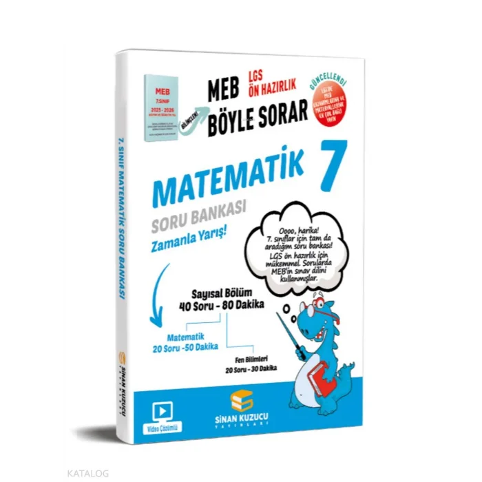 Sinan Kuzucu Yayınları 7. Sınıf Matematik Soru Bankası