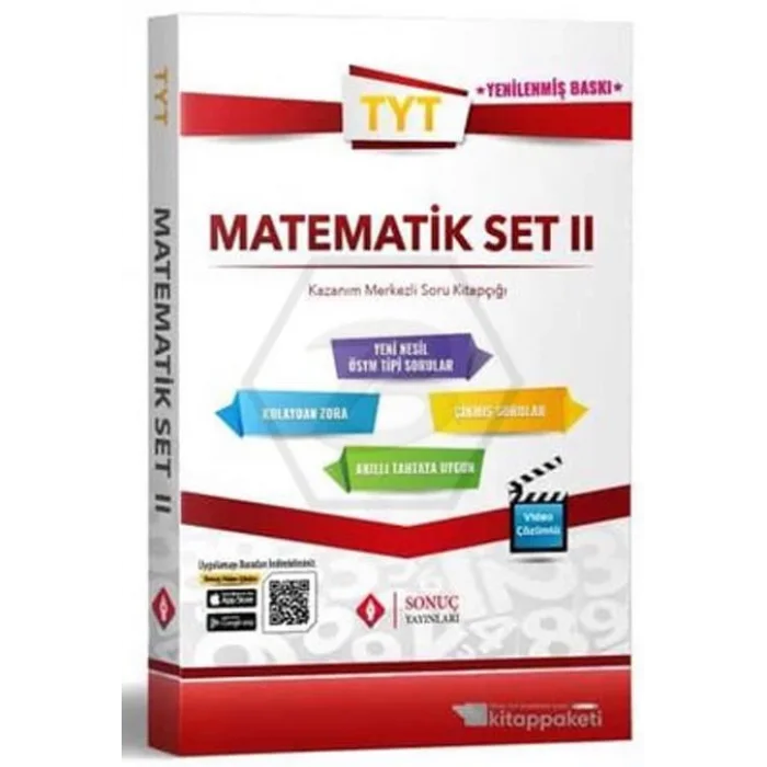 SONUÇ TYT MATEMATİK SET 2 KAZANIM MERKEZ