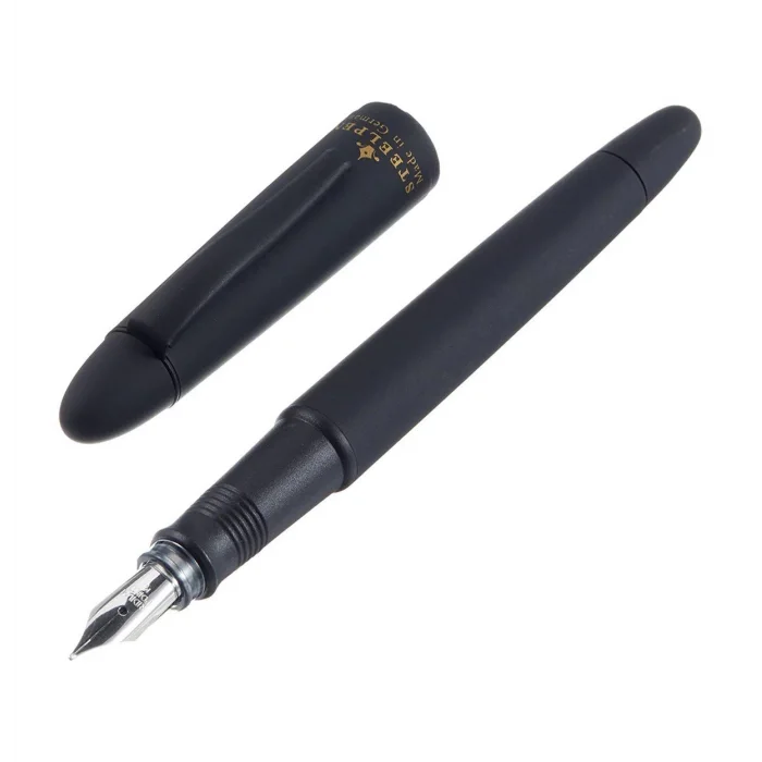Steelpen Pearl Serisi 4528 DK Mat Siyah Dolma Kalem