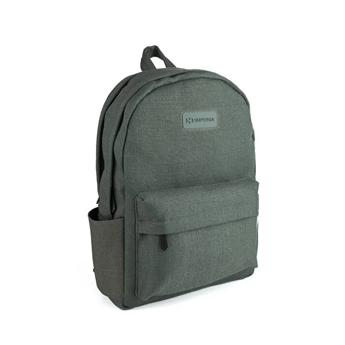 SUPERGA LINEN GREEN SIRT ÇANTASI