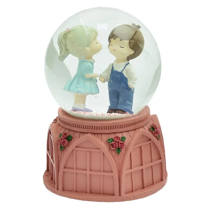 TAROS ORTA BOY IŞIKLI GARDEN LOVE KAR KÜRESİ