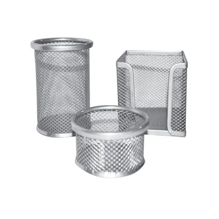 TEMAT MASA ÜSTÜ 3LÜ SET GÜMÜŞ