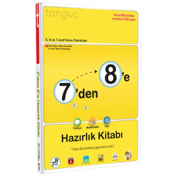 TONGUÇ 7 DEN 8 E HAZIRLIK KİTABI