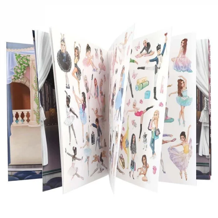 TOPMODEL BALERİN ÇIKARTMA KİTABI