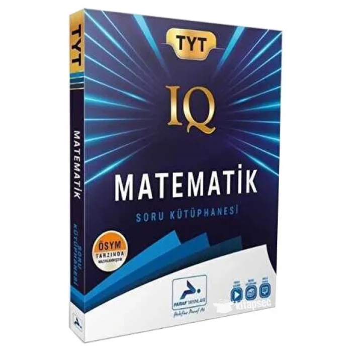 TYT IQ Matematik Soru Kütüphanesi Paraf Yayınları